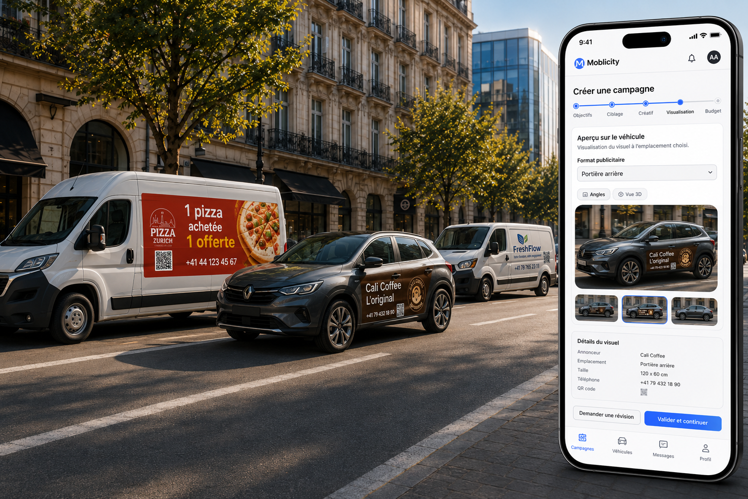 Moblicity — la publicité locale en mouvement